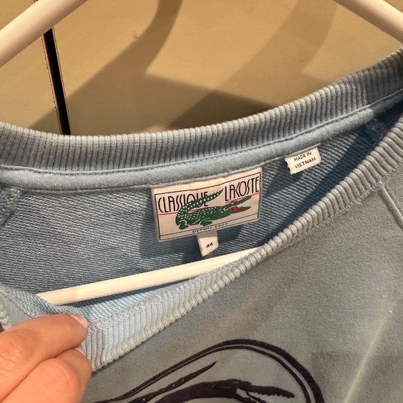 Lacoste alligator sweatshirt - Picture 3 of 4